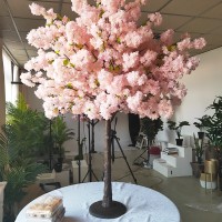 plastic Cherry Blossom tree for indoor wedding decoration centerpieces for wedding table