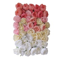 Flower Panel Artificial Flower Wall for Wedding