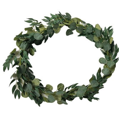 Wholesale Factory Price Eucalyptus Garland Artificial Flower Garland Party Garland