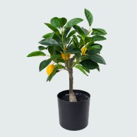 High Quality Artificial Fruit Tree Artificial Lemon Tree Fruit Potted for Home and Table Decoration