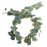 Wholesale hot selling artificial plant outdoor decorative wedding party eucalyptus wreaths