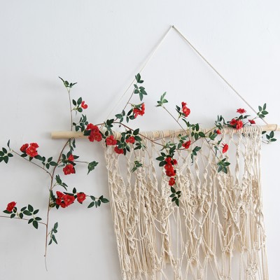 factory direct 1.7meters 5.6ft new hot selling rose vine for home decoration or public wedding