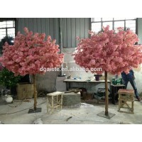 2017 Pink fake cherry blossom tree for wedding decor