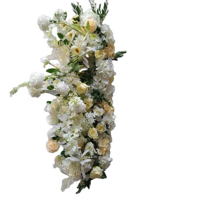 Fuyuan new product 2020 white hydrangea rose orchid willow babysbreath corn poppy albizia olive artificial flower for home