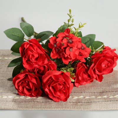 310185800110 artificial rose bouquet flower decorative rose flower wedding flower rose