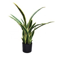 Fuyuan 90cm 35 inch sansevieria bonsai artificial succulent plants snake plant potted plant for living room decoration for home