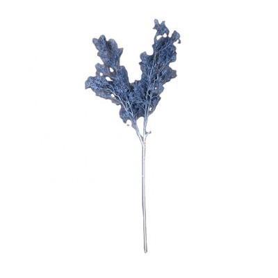 Fuyuan factory wholesale 2020 amazon hot selling items gloom blue plastic flower rime misty pine artificial plant for wedding