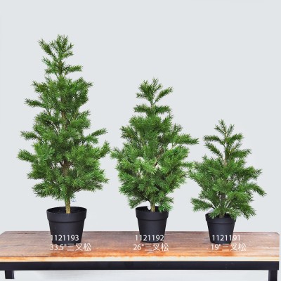 artificial bonsai tree decorative artificial pine bonsai in high quality