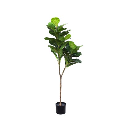 High quality artificial plant decorative plastic bonsai plant ficus tree