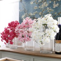 Home & wedding decor silk flowers artificial cherry blossoms artificial garland